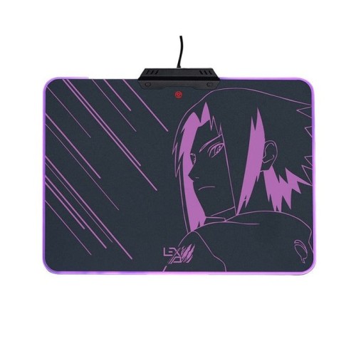 Lexip sasuke revenge alfombrilla de ratón para juegos negro
