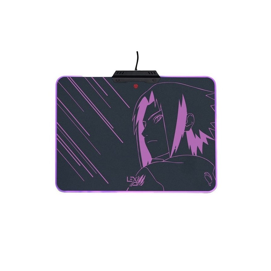 Lexip sasuke revenge alfombrilla de ratón para juegos negro