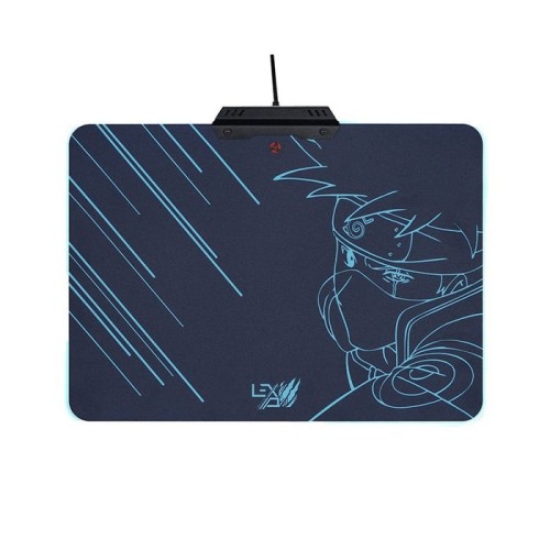 Lexip kakashi kamui alfombrilla de ratón para juegos negro