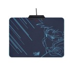 Lexip kakashi kamui alfombrilla de ratón para juegos negro