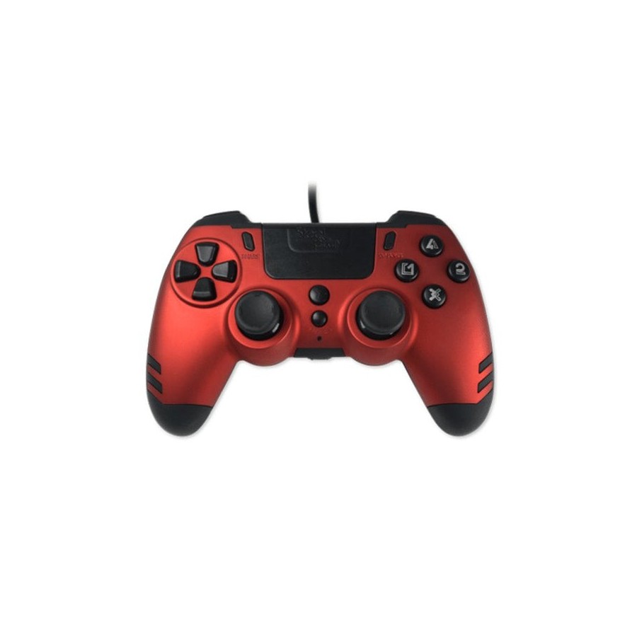 Steelplay slim pack wired controller ruby rojo multi