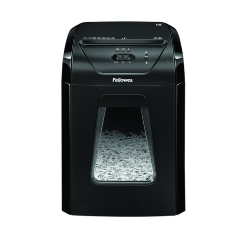 Destructora fellowes 12c corte en partículas de 4 x 40mm negra