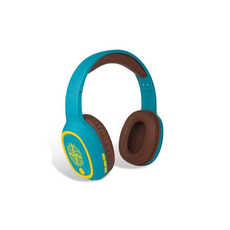 Auriculares lexip adventure classic inalámbrico y alámbrico juego bluetooth marrón, turquesa