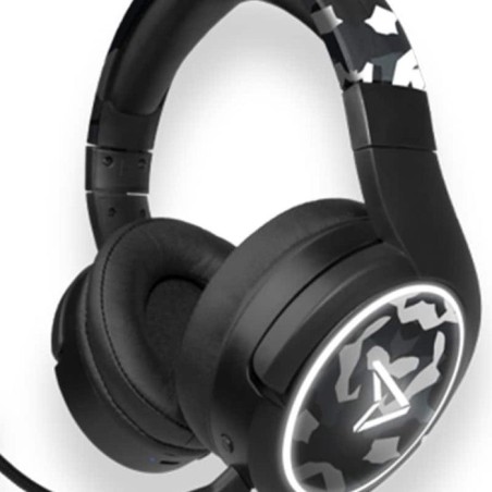 Auriculares steelplay impulse inalámbrico y alámbrico  juego bluetooth negro, camuflaje