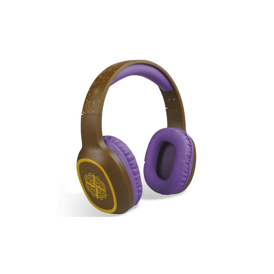 Auriculares steelplay adventure magic inalámbrico y alámbrico diadema juego bluetooth marrón, púrpura