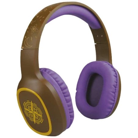 Auriculares steelplay adventure magic inalámbrico y alámbrico diadema juego bluetooth marrón, púrpura