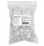 Qoltec 54552 rj45 modular connector cat6 utp gold plated contacts 100 pieces