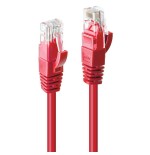 Lindy cable de red cat6 u utp rojo5.00m