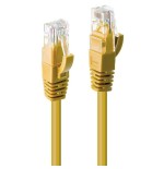 Lindy cable de red cat6 u utp amarillo 5.00m