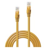 Lindy cable de red cat6 u utp amarillo 5.00m