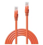 Lindy cable de red cat6 u utp naranja 0.50m