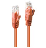 Lindy cable de red cat6 u utp naranja 1.00m