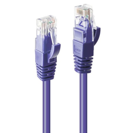 Lindy cable de red cat6 u utp violetaat 5.00m