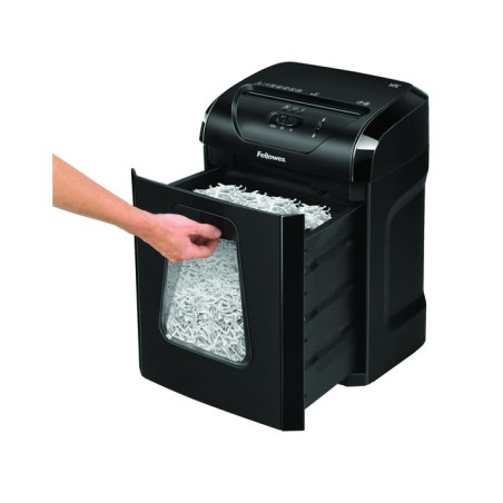 Destructora fellowes 12c corte en partículas de 4 x 40mm negra
