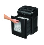 Destructora fellowes 12c corte en partículas de 4 x 40mm negra