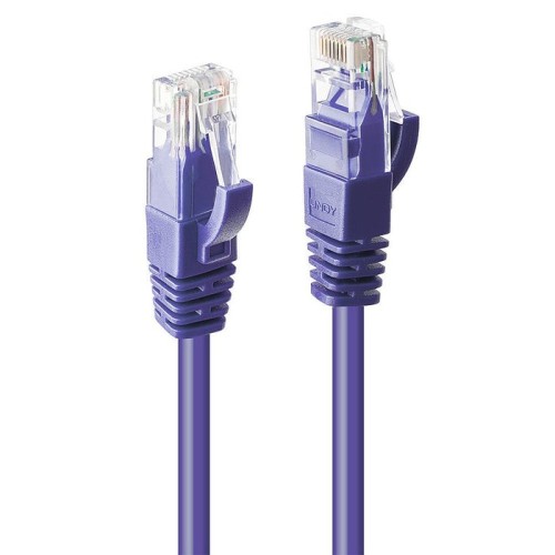 Lindy cable de red cat6 u utp violetaat 1.00m