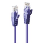 Lindy cable de red cat6 u utp violetaat 1.00m