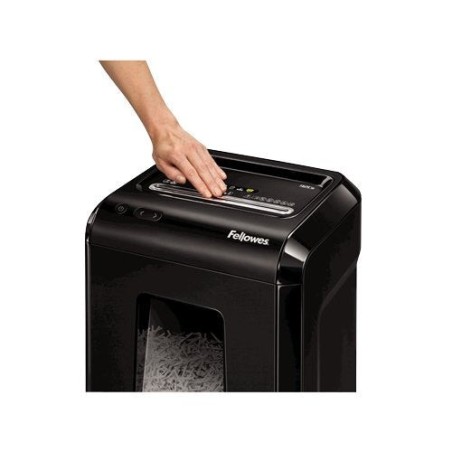 Destructora fellowes 92cs corte en partículas 4*38mm papelera 25 litros destruye  grapas / tarjetas de crédito / clips / cd/dvd