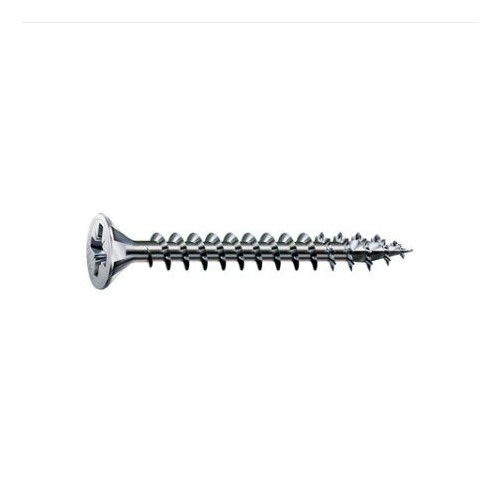 Caja 1000 unid. tornillo universal cabeza plana wirox 4x16mm z2