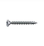 Caja 1000 unid. tornillo universal cabeza plana wirox 4x16mm z2