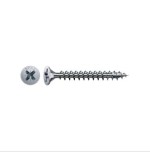 Caja 1000 unid. tornillo universal cabeza plana wirox 4x30mm z2