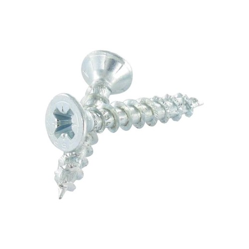 Caja 1000 unid. tornillo universal cabeza plana wirox 4x40mm z2