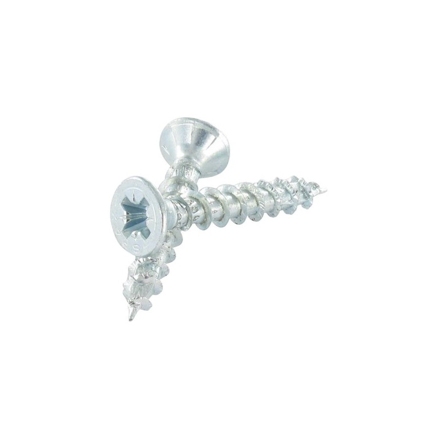 Caja 500 unid. tornillo universal cabeza plana wirox 4x50mm z2