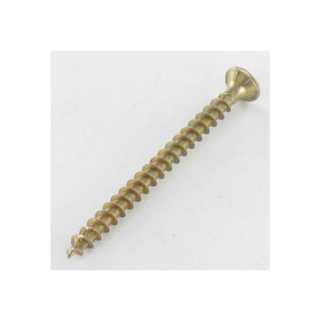 Caja 1000 unid. tornillo universal cabeza plana yellox 4x30mm z2