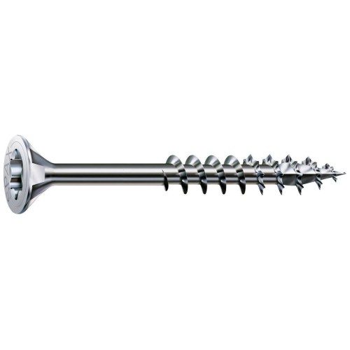 Caja 100 unid. tornillo universal cabeza plana wirox 6x140mm t30