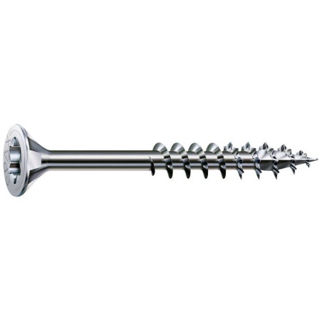 Caja 100 unid. tornillo universal cabeza plana wirox 6x140mm t30