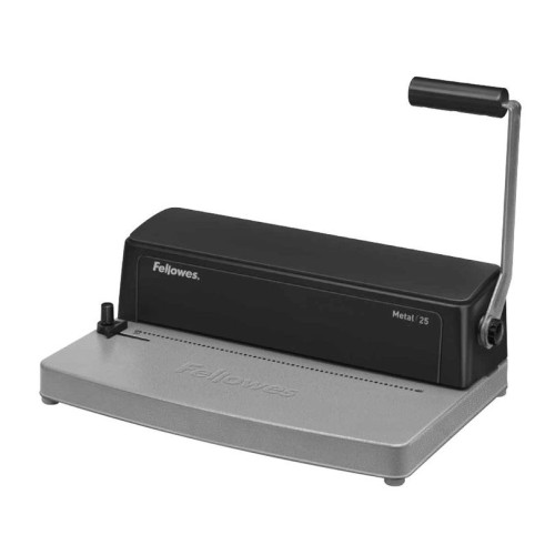 Encuadernadora fellowes metal 25 grafito