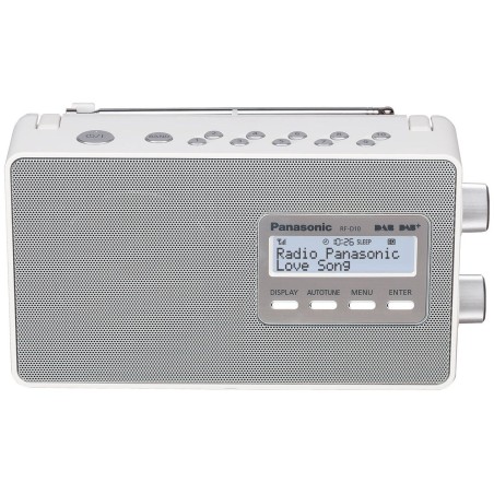 Radio panasonic rf-d10eg-w, blanca, dab+ rf-d10eg-w