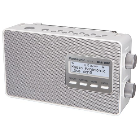 Radio panasonic rf-d10eg-w, blanca, dab+ rf-d10eg-w