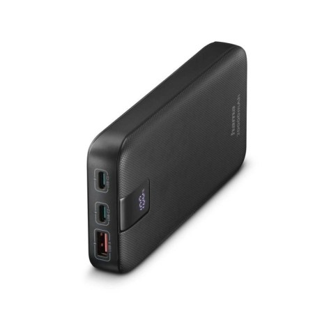 Powerbank hama pd 20 20000mah 2xusb-c pd 1xusb-a carga rapida color antracita