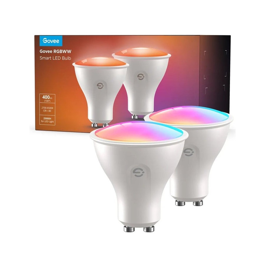 Govee - rgbww led bulb (2 pack) gu10