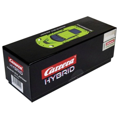 Carrera hybrid porsche 911 gt3 r "acid green", coche de carreras 50051002