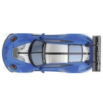 Carrera hybrid porsche 911 gt3 r "blue thunder", coche de carreras 50051005