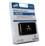 Coolbox lector externo de tarjetas cre065 con soporte para sim y dnie 4.0