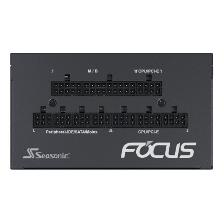 Fuente de alimentación seasonic focus gx-750 atx3.0  negro, 1x 12vhpwr, 2x pcie, gestión de cables, 750 vatios focus-gx-750-v4