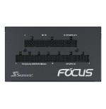 Fuente de alimentación seasonic focus gx-750 atx3.0  negro, 1x 12vhpwr, 2x pcie, gestión de cables, 750 vatios focus-gx-750-v4