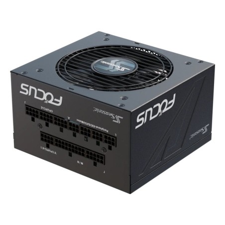 Fuente de alimentación seasonic focus gx-750 atx3.0  negro, 1x 12vhpwr, 2x pcie, gestión de cables, 750 vatios focus-gx-750-v4
