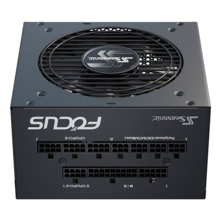 Fuente de alimentación seasonic focus gx-750 atx3.0  negro, 1x 12vhpwr, 2x pcie, gestión de cables, 750 vatios focus-gx-750-v4