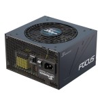 Fuente de alimentación seasonic focus gx-750 atx3.0  negro, 1x 12vhpwr, 2x pcie, gestión de cables, 750 vatios focus-gx-750-v4
