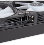 Refrigeración silverstone novapeak 360 argb 360mm por agua negro sst-np360-argb