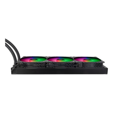 Refrigeración silverstone novapeak 360 argb 360mm por agua negro sst-np360-argb