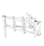 Soporte para 3 monitores de 32" thermaltake triple racing blanco
