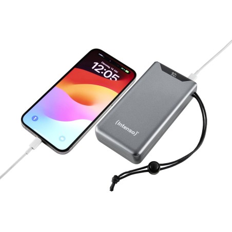 Intenso powerbank f20000 gris, 20.000 mah, pd 3.0, carga rápida 3.0 7332054