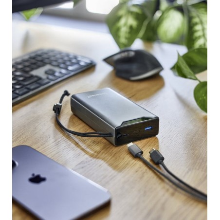 Intenso powerbank f20000 gris, 20.000 mah, pd 3.0, carga rápida 3.0 7332054