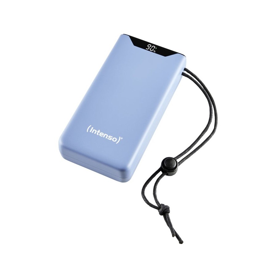 Intenso powerbank f20000 azul, 20.000 mah, pd 3.0, carga rápida 3.0 7332055