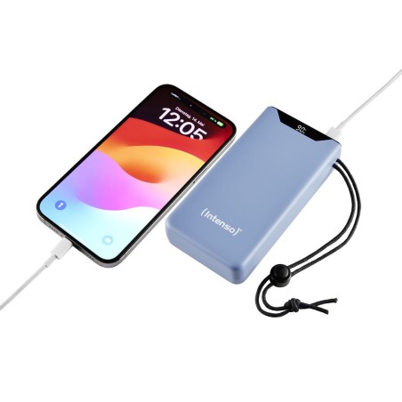 Intenso powerbank f20000 azul, 20.000 mah, pd 3.0, carga rápida 3.0 7332055